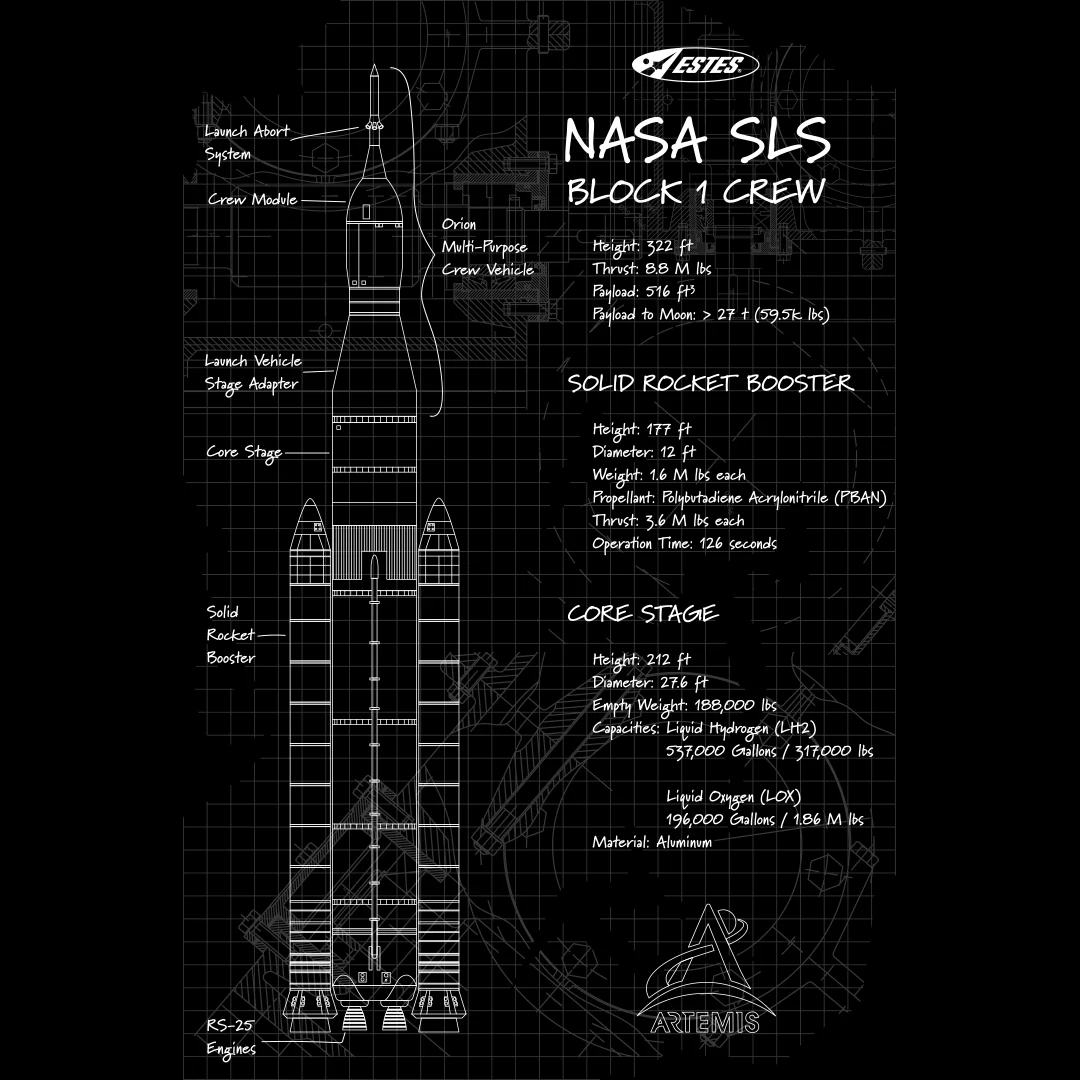 NASA SLS Hoodie - Image 3